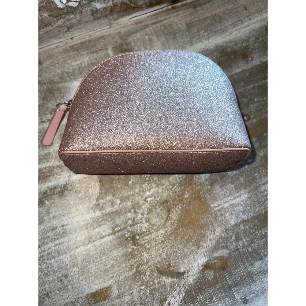 Kate Spade Small Glitter Cosmetic Bag